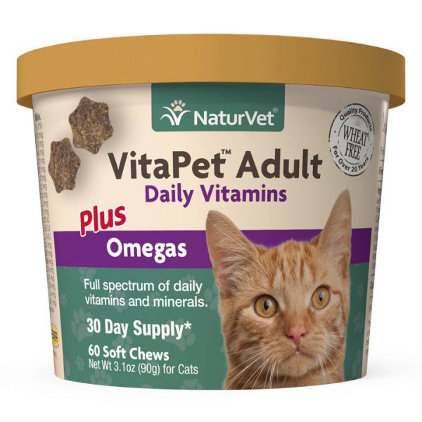 Vita Pet Adult Plus Omegas Cat Soft Chew