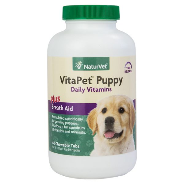 Vita Pet Puppy Plus Breath Aid Tablets - Time Release*