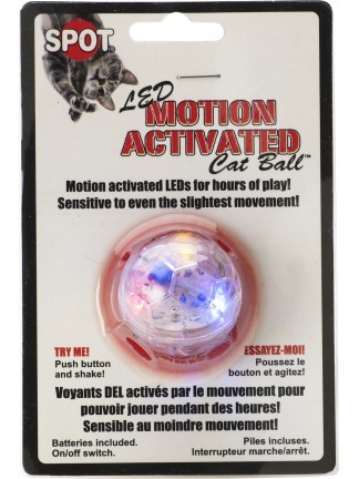 SPOT LED MOTION ACTIVATED CAT BALL