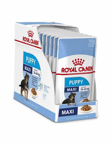 Royal Canin® Maxi Puppy Chunks in Gravy Pouch