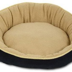 ASPEN PET 18" ROUND BED WITH ELLIPTICAL BOLSTER