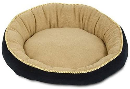 ASPEN PET 18" ROUND BED WITH ELLIPTICAL BOLSTER