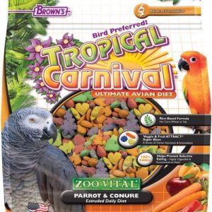 Parrot & Conure Food (Tropical Carnival Extruded)