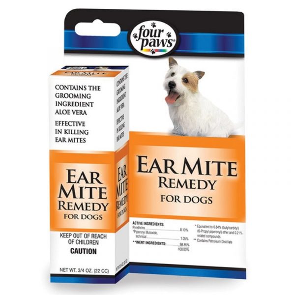 Four Paws Aloe Ear Mite Therapy for Dogs