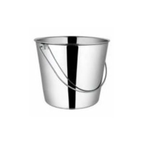aGLOW Stainless Steel Bucket Pail (Round)