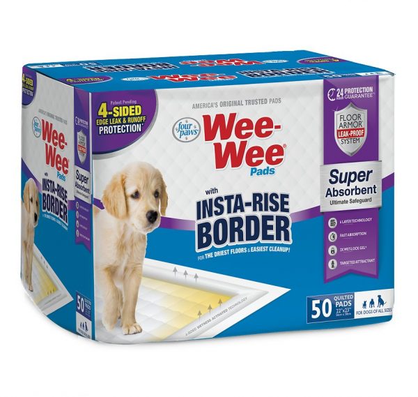Wee-Wee Insta-Rise Border Pad