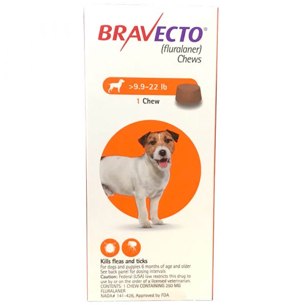 BRAVECTO CHEWABLE TABLET - Petshopplus