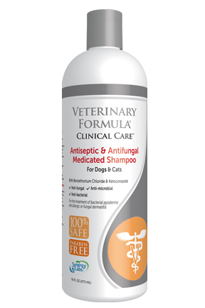 Veterinary Formula Clinical Care Antiseptic & Antifungal Medicated Shampoo