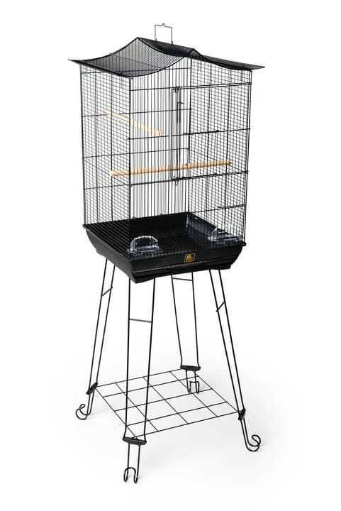 Crown Top Cage & Stand