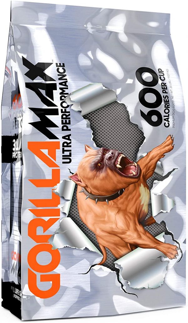 Gorilla Max 31/25 Ultra Performance Dog Food 20LBS (9.072KG)