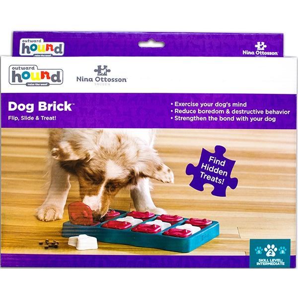 Rosewood Dog Brick (Nina Ottosson)