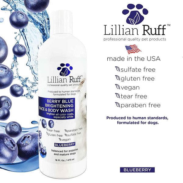 Lillian Ruff Blueberry Brightening Facial & Body Wash