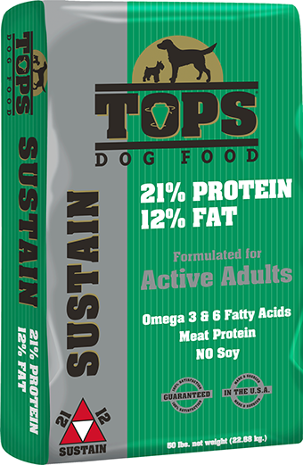 Tops Sustain 21/12 Dry Dog Food