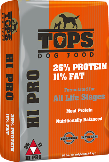Tops Hi-Pro 26/11 Dry Dog Food
