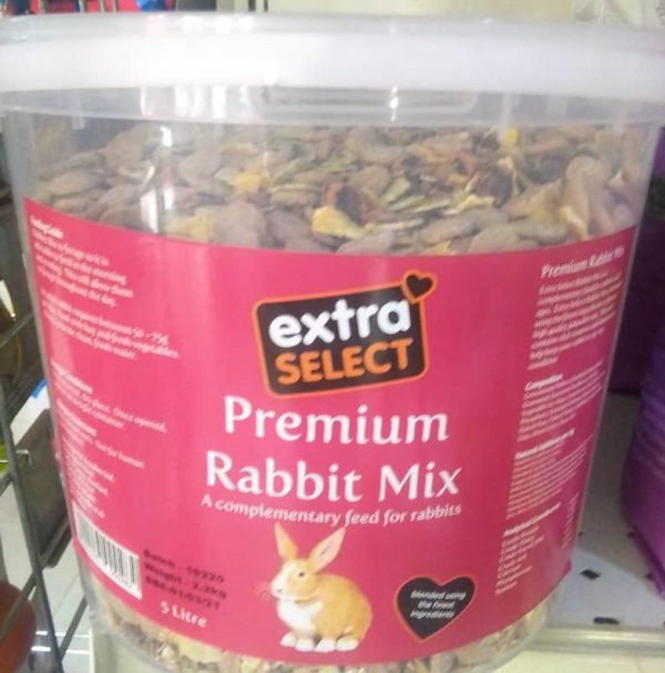 Extra select Premium Rabbit mix 5litre