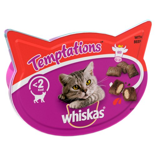 Whiskas Temptation treat with beef