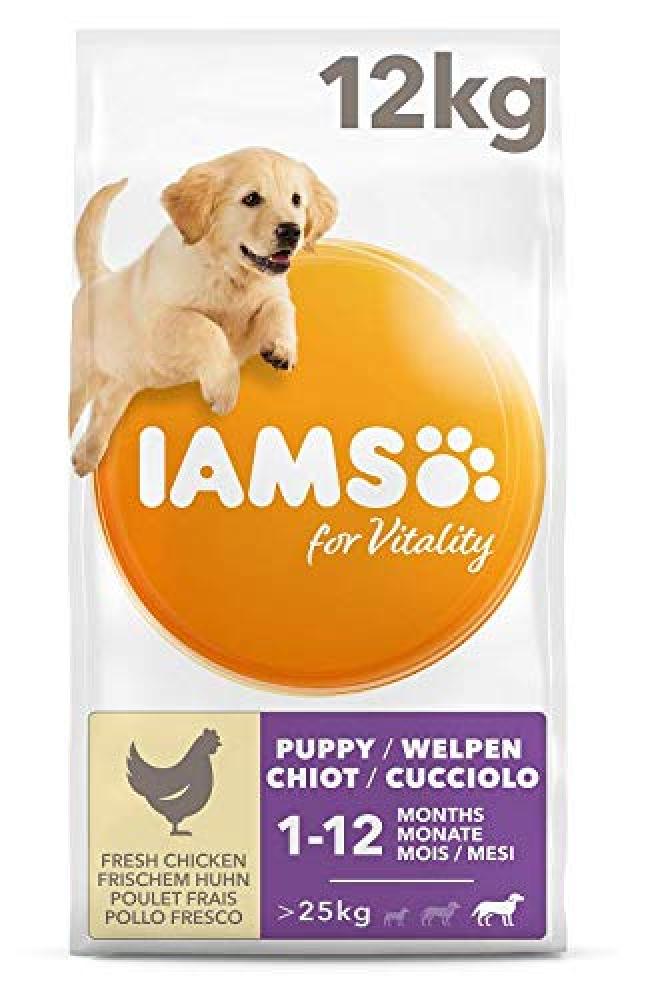 Iams puppy 12kg best sale