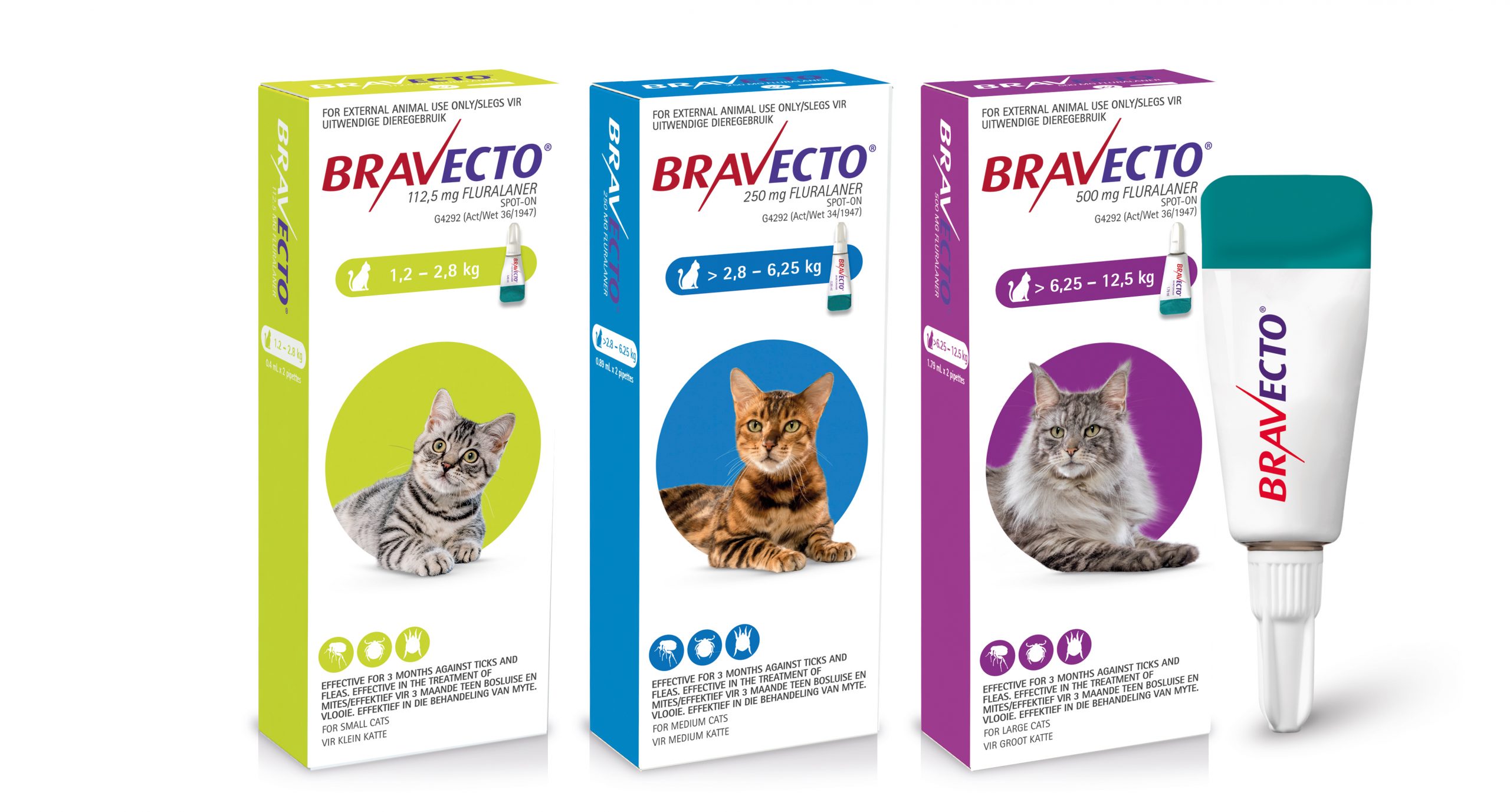 Bravecto Spoton for Dogs & Cats