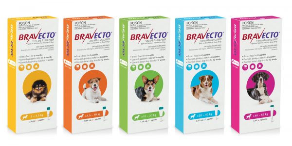 Bravecto Spot-on for Dogs & Cats