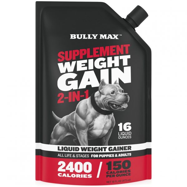 Bully Max LIQUID WEIGHT GAINER 2-IN-1