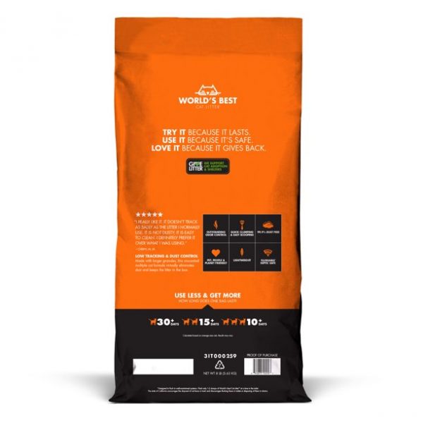 World’s Best Cat Litter Low Tracking World’s Best Cat