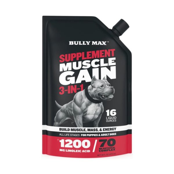 Bully Max 3-IN-1 LIQUID MUSCLE BUILDER - Petshopplus