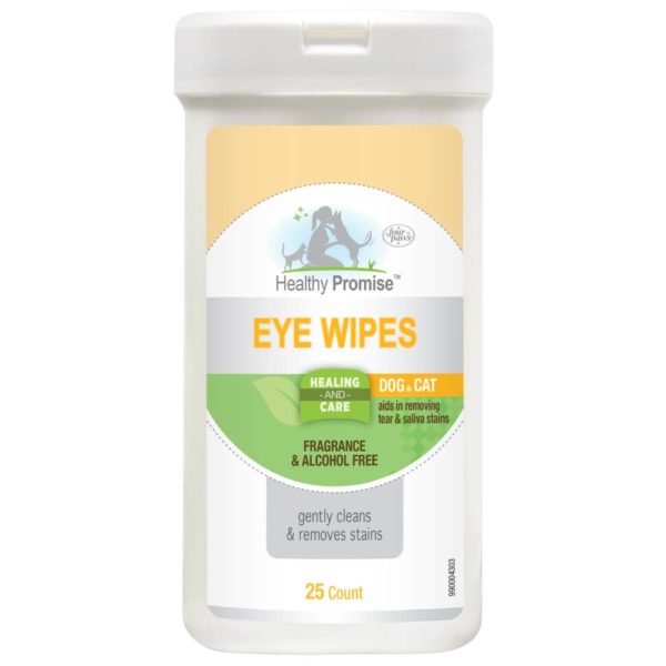 Healthy Promise Eye Wipes for Dogs & Cats