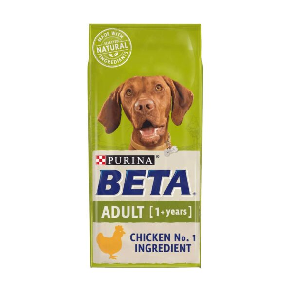 Purina Beta Adult 1+ Dry Dog Food - Chicken