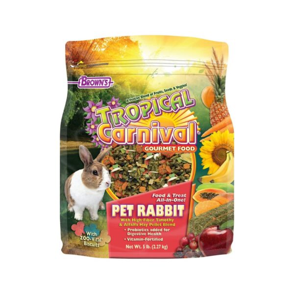 FM Brown's Tropical Carnival Gourmet Rabbit Food
