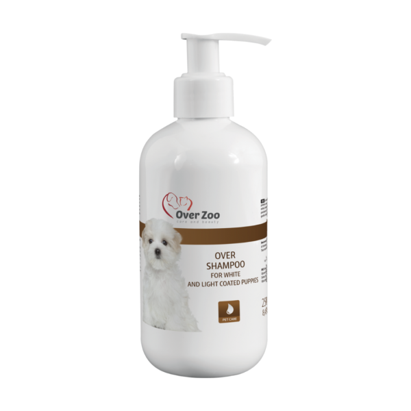 Over Zoo Shampoo for White and Light Coat Puppies