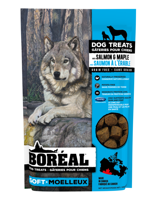 Boréal Dog Treats - Salmon and Maple 150g