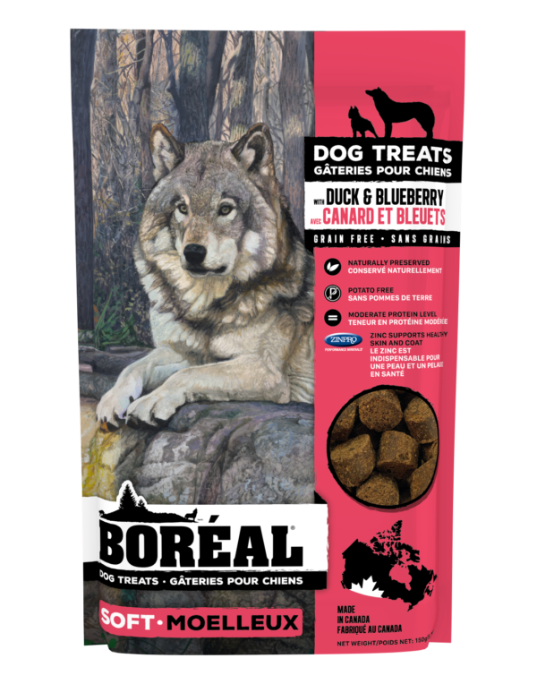 Boréal Dog Treats - Duck and Blueberry 150g