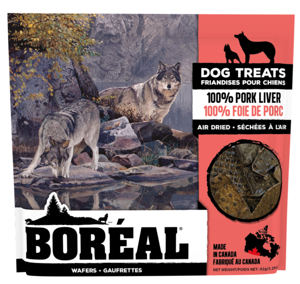 Boreal Dog Treats - 100% Pork Liver