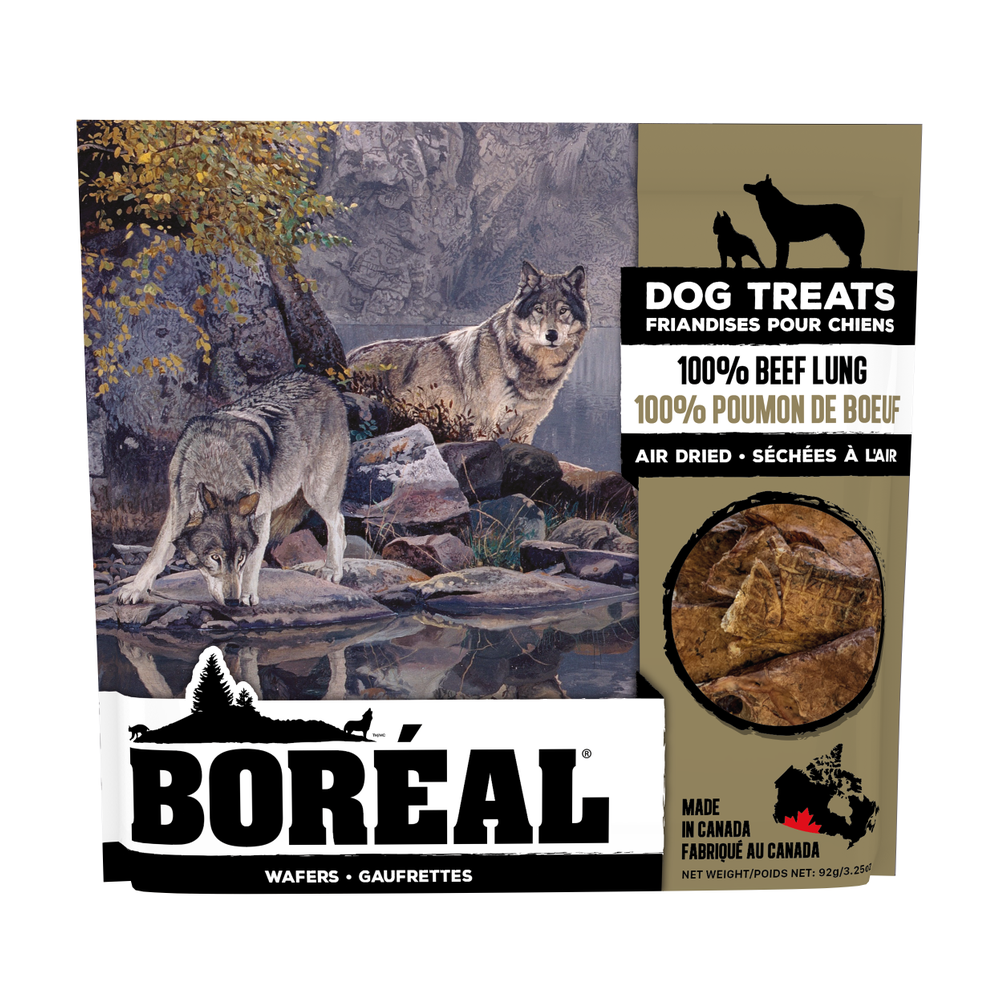 Boreal Dog Treats - 100% Beef Lung