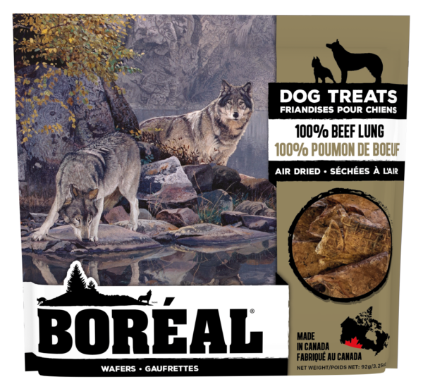Boreal Dog Treats - 100% Beef Lung