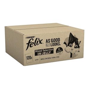 Felix Cat Pouch As Good As It Looks Mixed Selection in Jelly