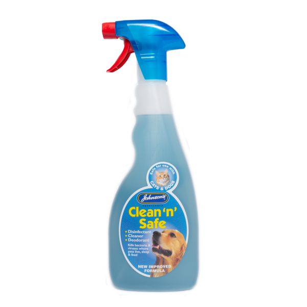 Johnson's Clean ‘n’ safe Disinfectant, Cleaner and Deodorant for Cats & Dogs