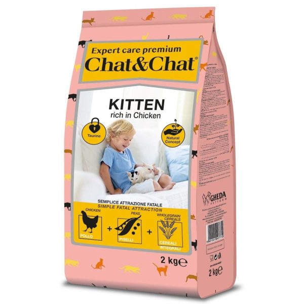 Chat&Chat Expert Kitten with Chicken 2Kg