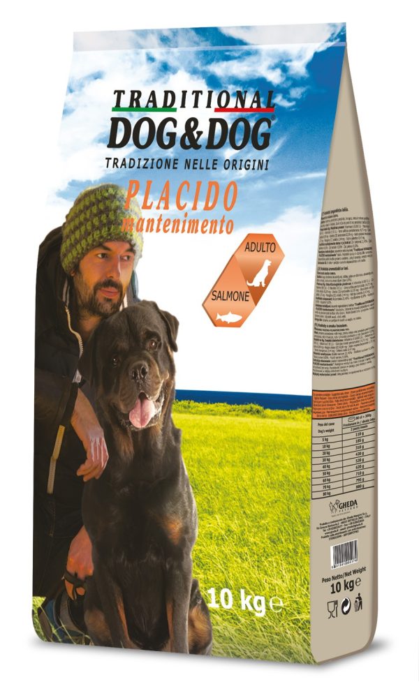 D&Dog Traditional Placido Maintenance Salmon