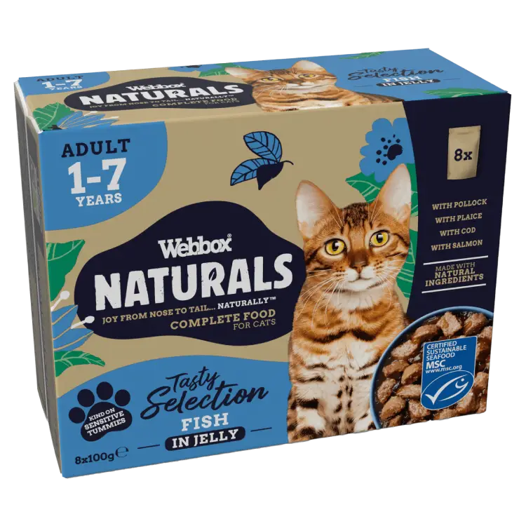 Webbox Naturals Fish in Jelly Wet Food