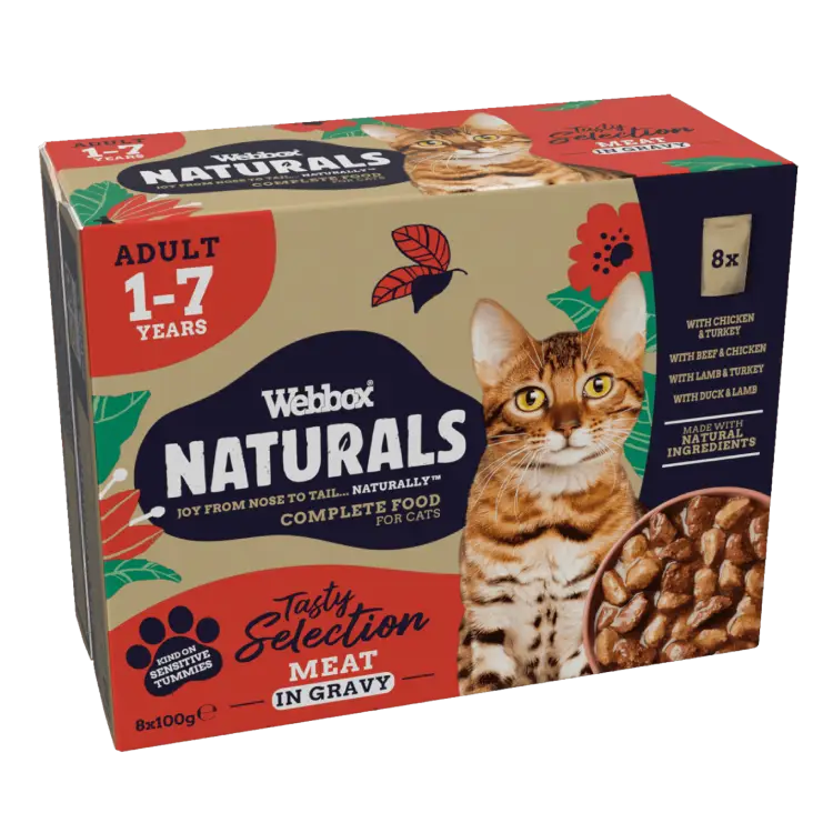 Webbox Naturals Meat in Gravy Wet Food