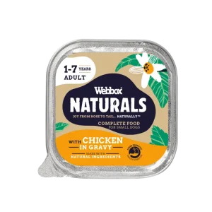 Webbox Natural, Chicken Chunks in Gravy