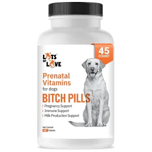 BITCH PILLS – Vitamins for Pregnant Dogs – 45 Tablets