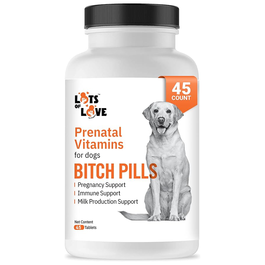 BITCH PILLS – Vitamins for Pregnant Dogs – 45 Tablets