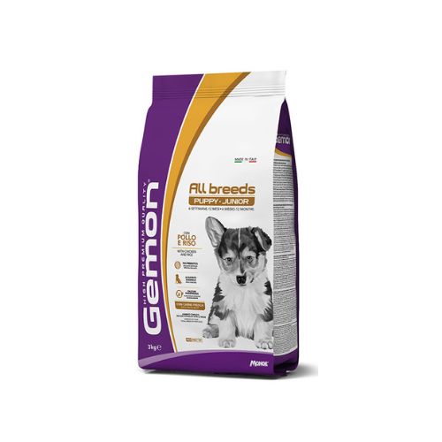 Gemon All Breeds Puppy & Junior with Chicken and Rice