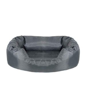 Water Resistant Oxford Grey Bed