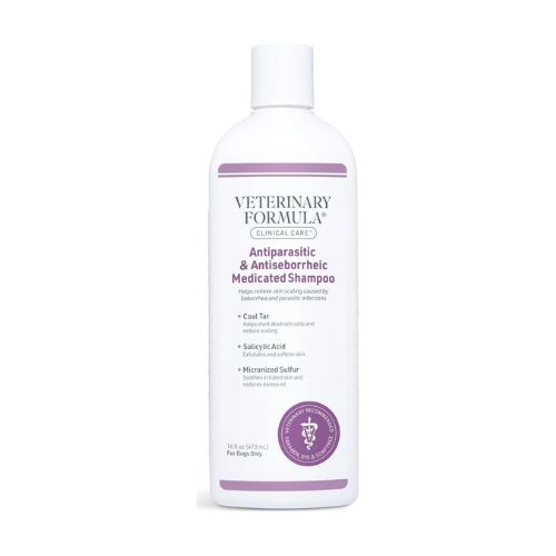 Veterinary Formula Antiparasitic & Antiseborrheic Medicated Shampoo