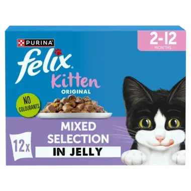 FELIX® Original Kitten Mixed Selection in Jelly